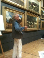 John Wolseley enthuses us to look at the energy inside the painting at NGV in January 2013
